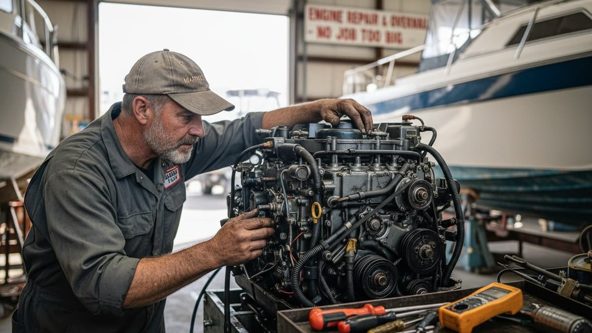 Boat Mechanics, Engine Maintenance & Repair